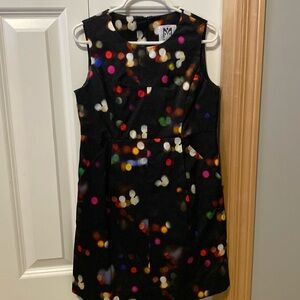 Milly Minis City Lights Print. Sleeveless dress. size 8